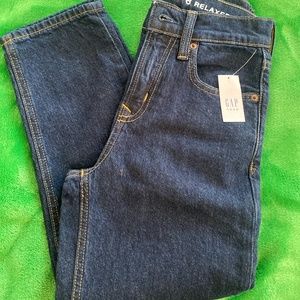 Boy size 8 relaxed taper jeans